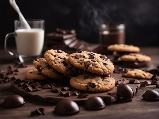 Golden Choco Chips Cookies